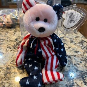 Patriotic Bear Plush Toy